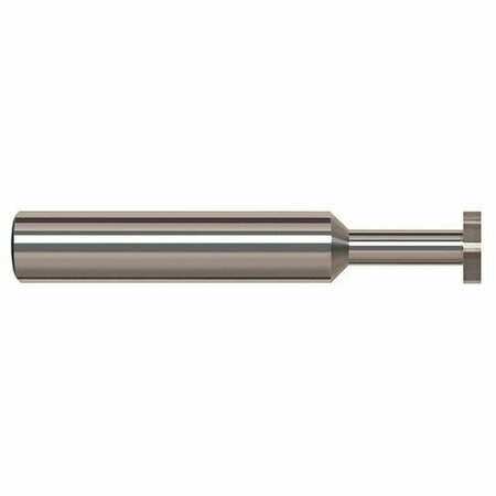 HARVEY TOOL 5/32 dia. x 1/16 Width x 1/4 in. Neck Carbide Square Keyseat Cutter for Non-Ferrous, 4 Flute 744062